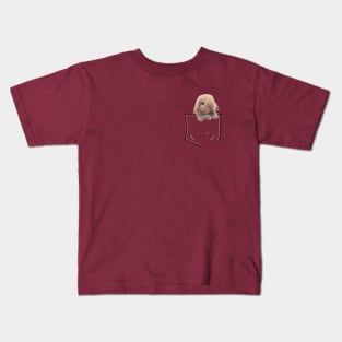 Bunny in my pocket! Kids T-Shirt